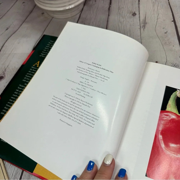 vintage hellish relish cookbook 1994 salsas and dips from new mexico southwest - Picture 6 of 9